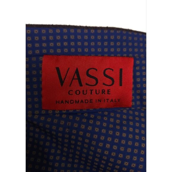 Vassi Couture Handmade Loro Piana Sweet Felt Wool Pants 36 L Sartorial $850 - Picture 7 of 8
